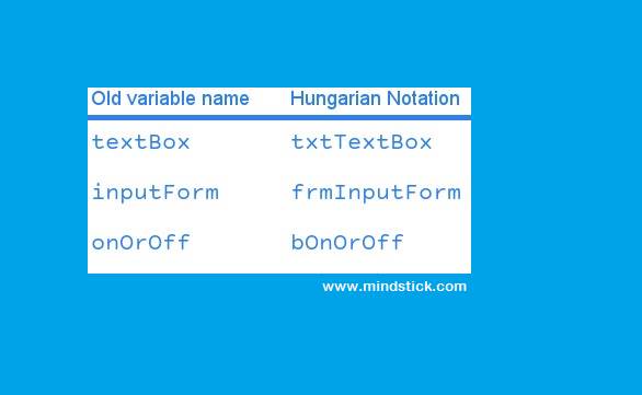 What is Hungarian notation?