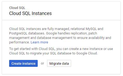 How to create Cloud SQL instance and add networks ?