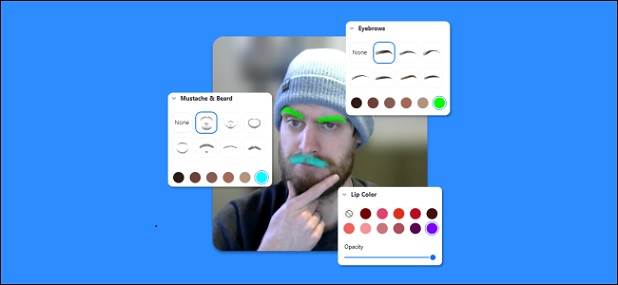 Sign in zoom carrying the weirdest look!