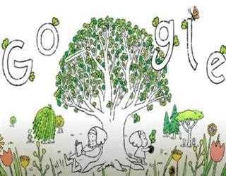 Google Doodle Celebrating Earth Day 2021