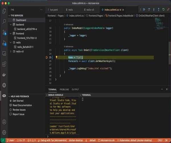 Tye, A Tool for Developing Microservices in Visual Studio Code, has ...
