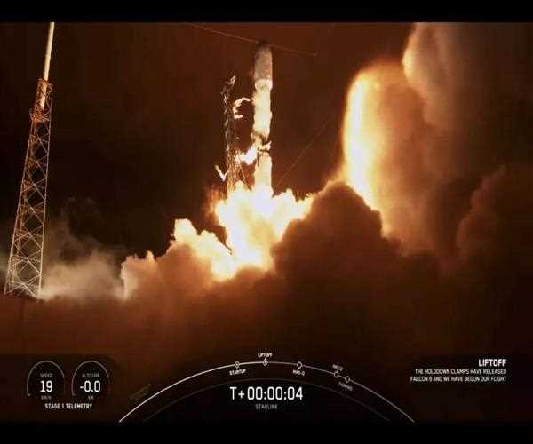 SpaceX Falcon 9 Rocket Completes 12th Mission Successfully, Launches 53 Starlink Satellites
