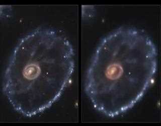 Scientists Sees type II Supernova in Cartwheel Galaxy
