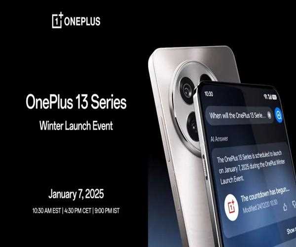 What is OnePlus 'Winter Launch Event'? coming on January 7, 2025