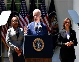 Joe Biden disclosed a pact with internet companies to reduce prices for lower-income Americans