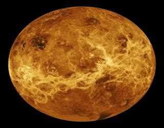 Images of Venus in Visible Light for the First Time Show Continental Regions