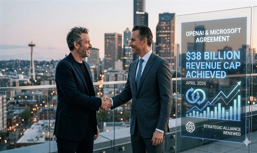 OpenAI and Microsoft reportedly agreed to cap revenue-sharing at $38 billion as both companies