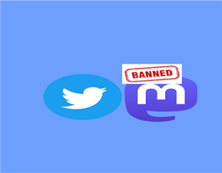 Twitter blocks users from sharing Mastodon links