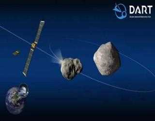 NASA's DART spacecraft hits target asteroid in first planetary defense test.