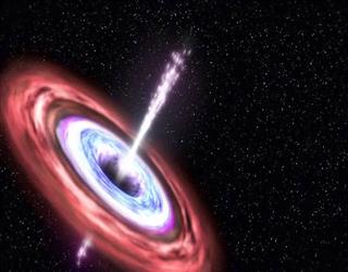 As a fading star approaches a black hole, an Indian telescope witnesses cosmic carnage.