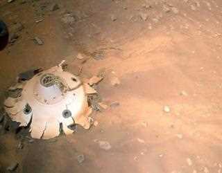 NASA's Ingenuity Mars helicopter spots debris on its leg on latest flight