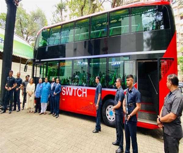 India’s first AC double-decker E-bus Inducted into BEST fleet
