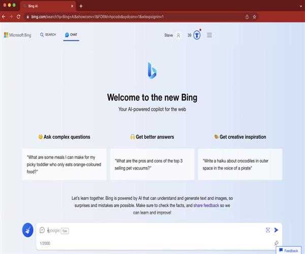 Microsoft Testing Bing AI Chat Support on Chrome, Safari