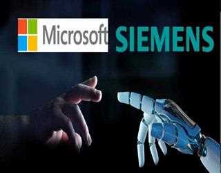 Microsoft and Siemens to collaborate on an AI project.