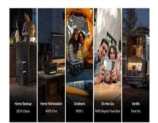 Eco Flow brings four new batteries to be used in phones, homes and RVs