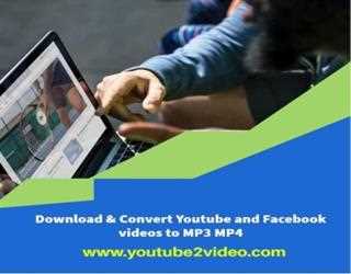 Download & Convert Youtube and Facebook videos to MP3 MP4
