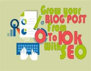 Grow Your Blog from 0 to 10K with SEO