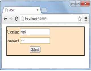 Login Form in Asp.Net MVC 4