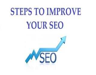 Steps to Improve Your SEO