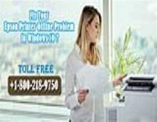 Fix Your Epson Printer Offline Problem in Windows 10?