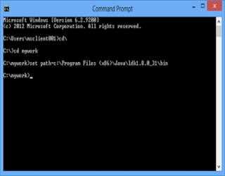 Executing a Java program using JAR file