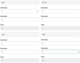 Mathematical operations in angularjs.