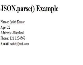 How to Use JSON