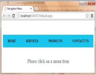 Navigation Menu in Angular JS