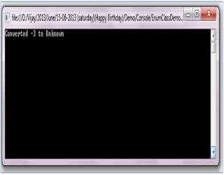 Enum Class in C#