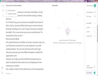Quick Guide To Write An EBook