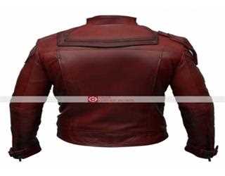 Guardians of Galaxy Star Lord Maroon Jacket