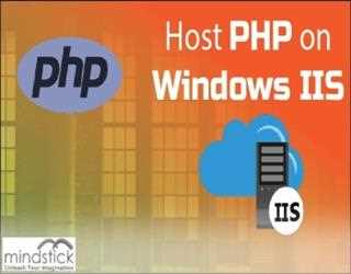 How to host PHP on windows server IIS 8