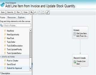 SFDC Flow: Add a Record Create Element
