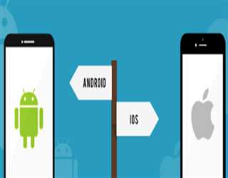 Differences between iOS and Android development in terms of programming languages.