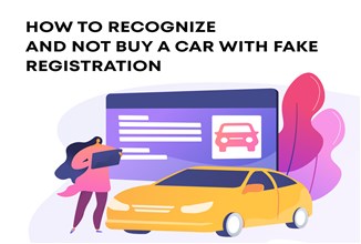 How to Recognize and Not Buy a Car with Fake Registration