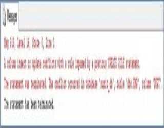 Rules in SQL Server