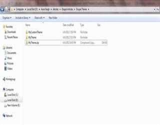 Build Custom Theme in Drupal