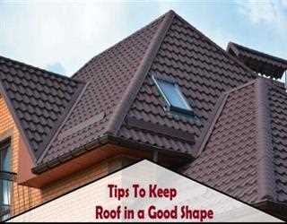 Tips To Keep Your Roof In Good Shape