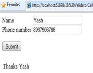 Ajax Toolkit ValidatorCalloutExtender Control in ASP.Net