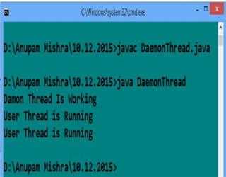Daemon Thread in Java
