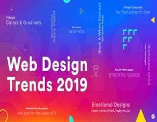 Web Design Trend for 2019 and Beyond