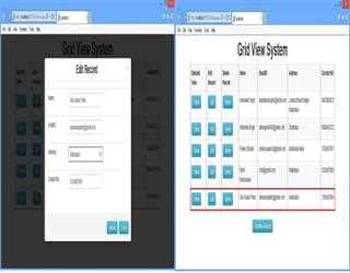 Editable Grid View System using BootStrap in ASP.Net