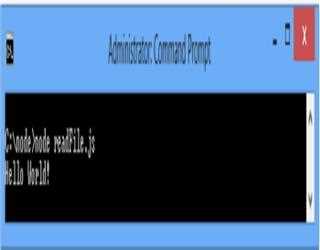 Read/Write file in Node.js