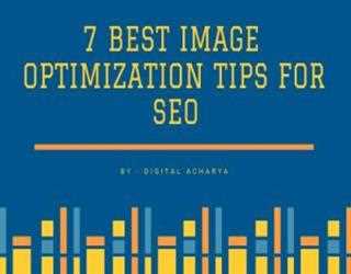7 Best Image Optimization tips for SEO – Infographic