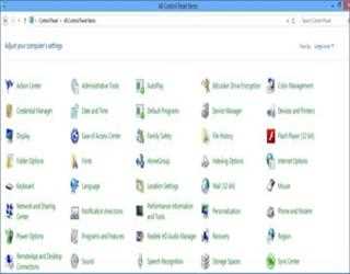 How to Open Control Panel in Windows 8