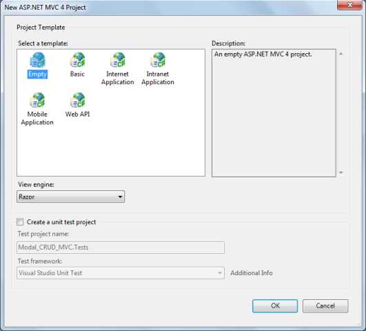CRUD Operation Using Modal Dialog in ASP.NET MVC