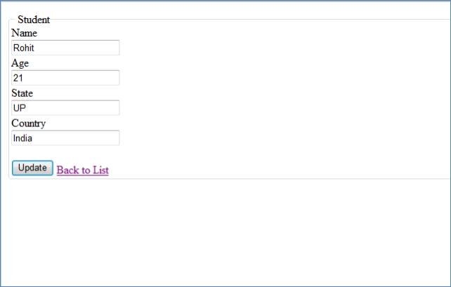 CRUD Operation Using Modal Dialog in ASP.NET MVC