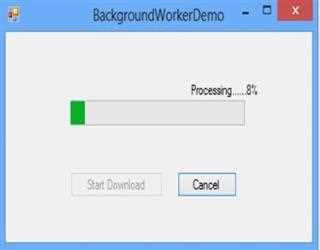 Multithreading with the BackgroundWorker Component in ASP .NET