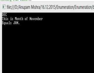 Enumeration in C#