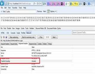 Getting Data in chunks from ASP.net server